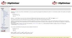 Desktop Screenshot of joptimizer.com